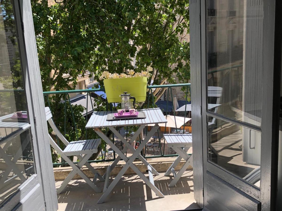 Appartement De Charme Avignon Centre Historique Terrasse Et Balcon Place Pie Exteriör bild